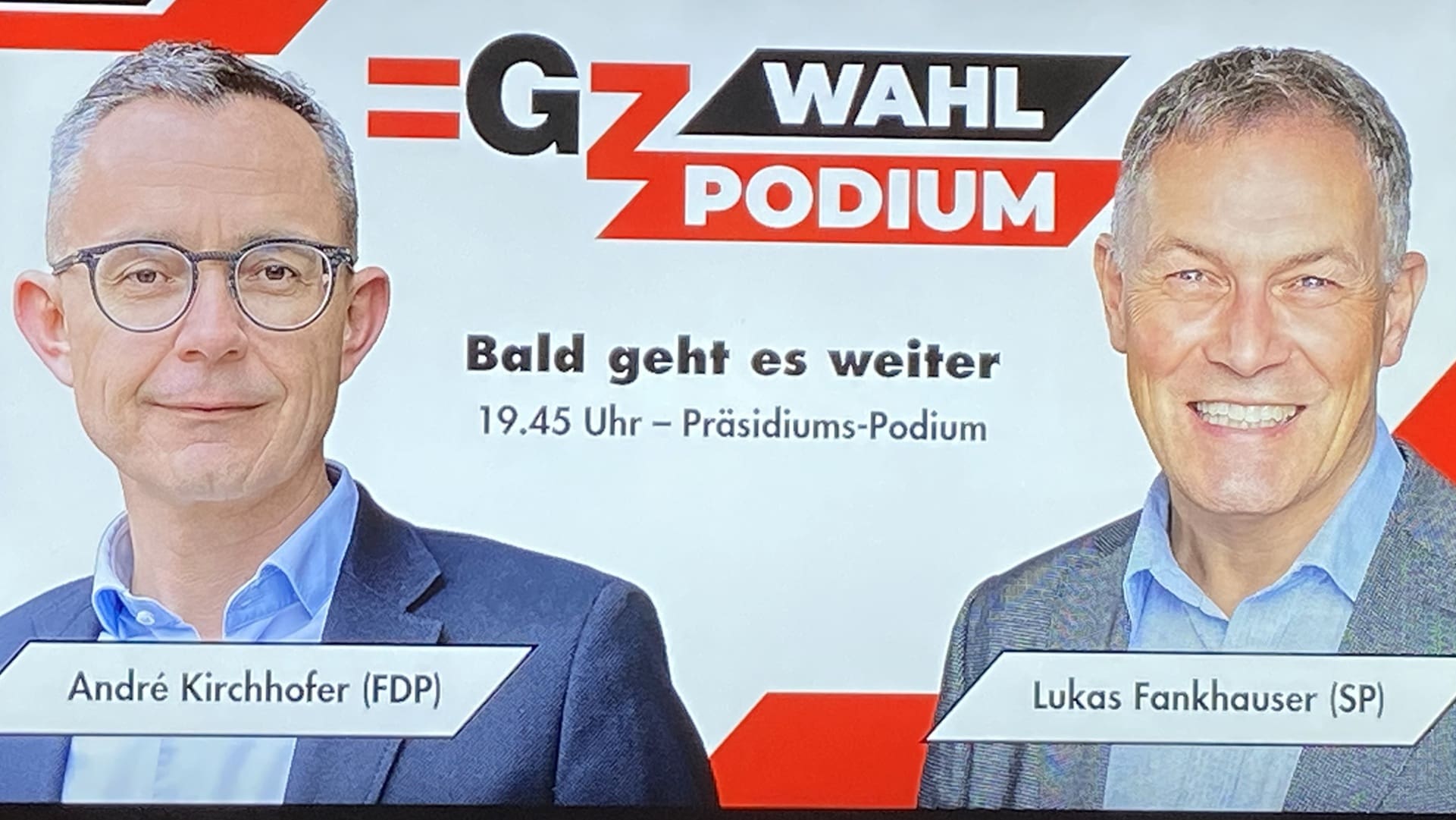 Lukas Fankhauser und Andre Kirchhofer
