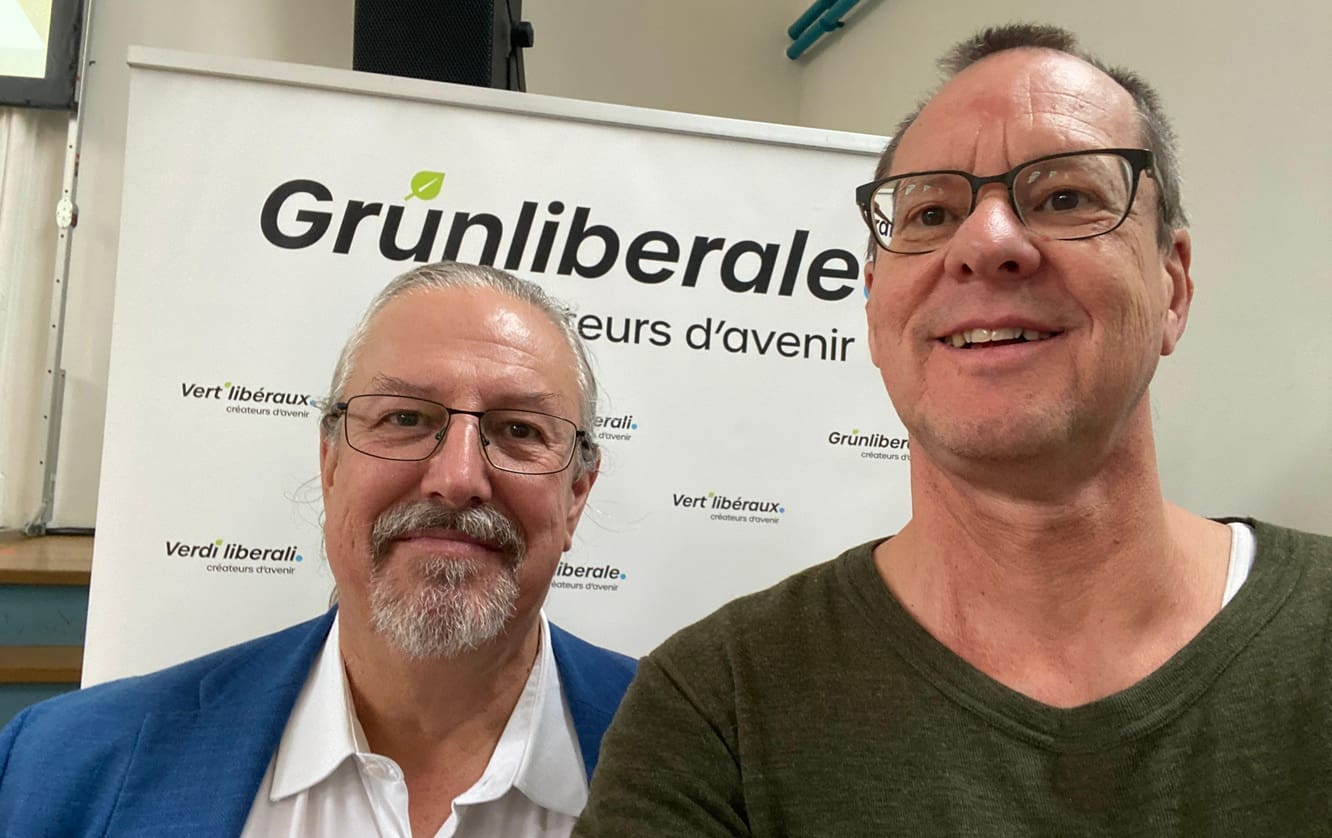 GLP Nationalrat Beat Flach, GLP Mitglied Bezirk Zofingen Urs sSteiner