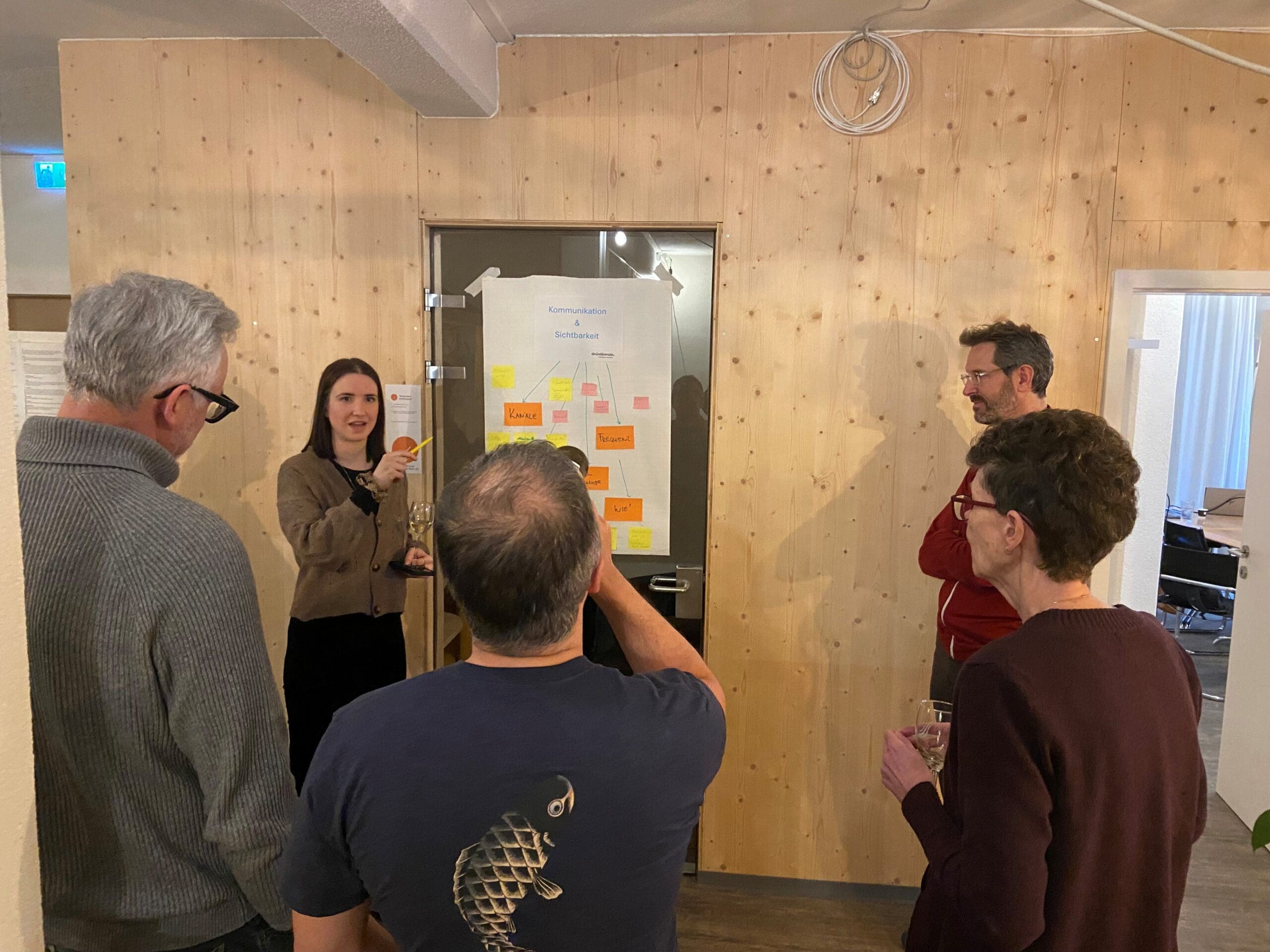 GLP Mitglieder diskutieren am Workshop